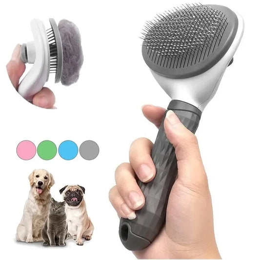 PawGroom Self-Cleaning Pet Brush